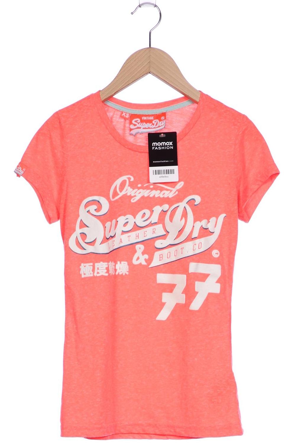 

Superdry Damen T-Shirt, pink, Gr. 34