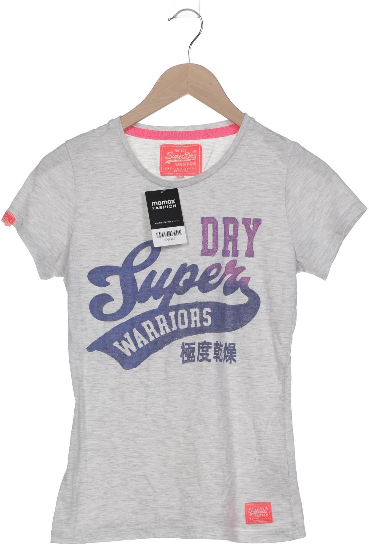 

Superdry Damen T-Shirt, grau, Gr. 38