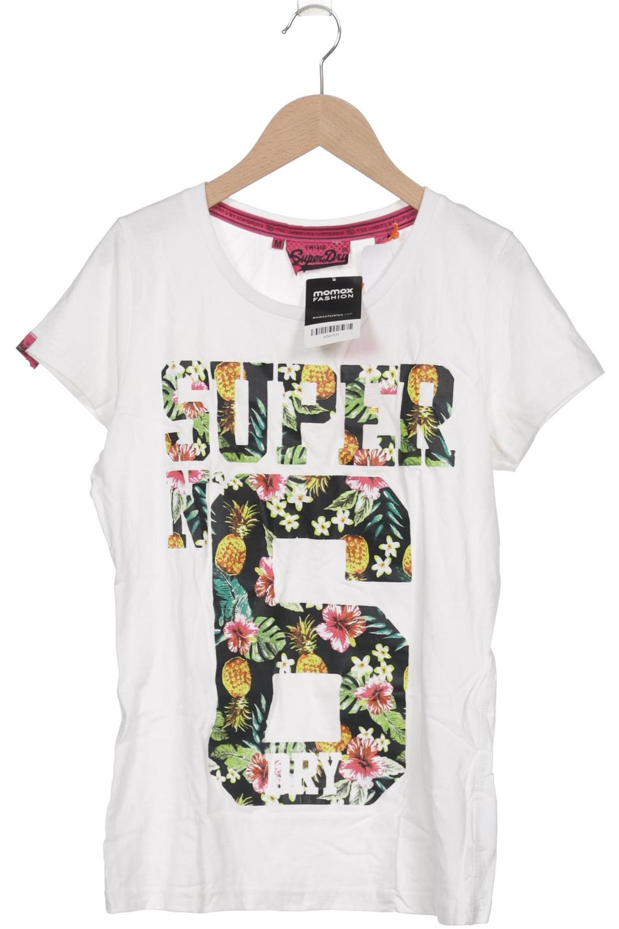 

Superdry Damen T-Shirt, weiß, Gr. 38