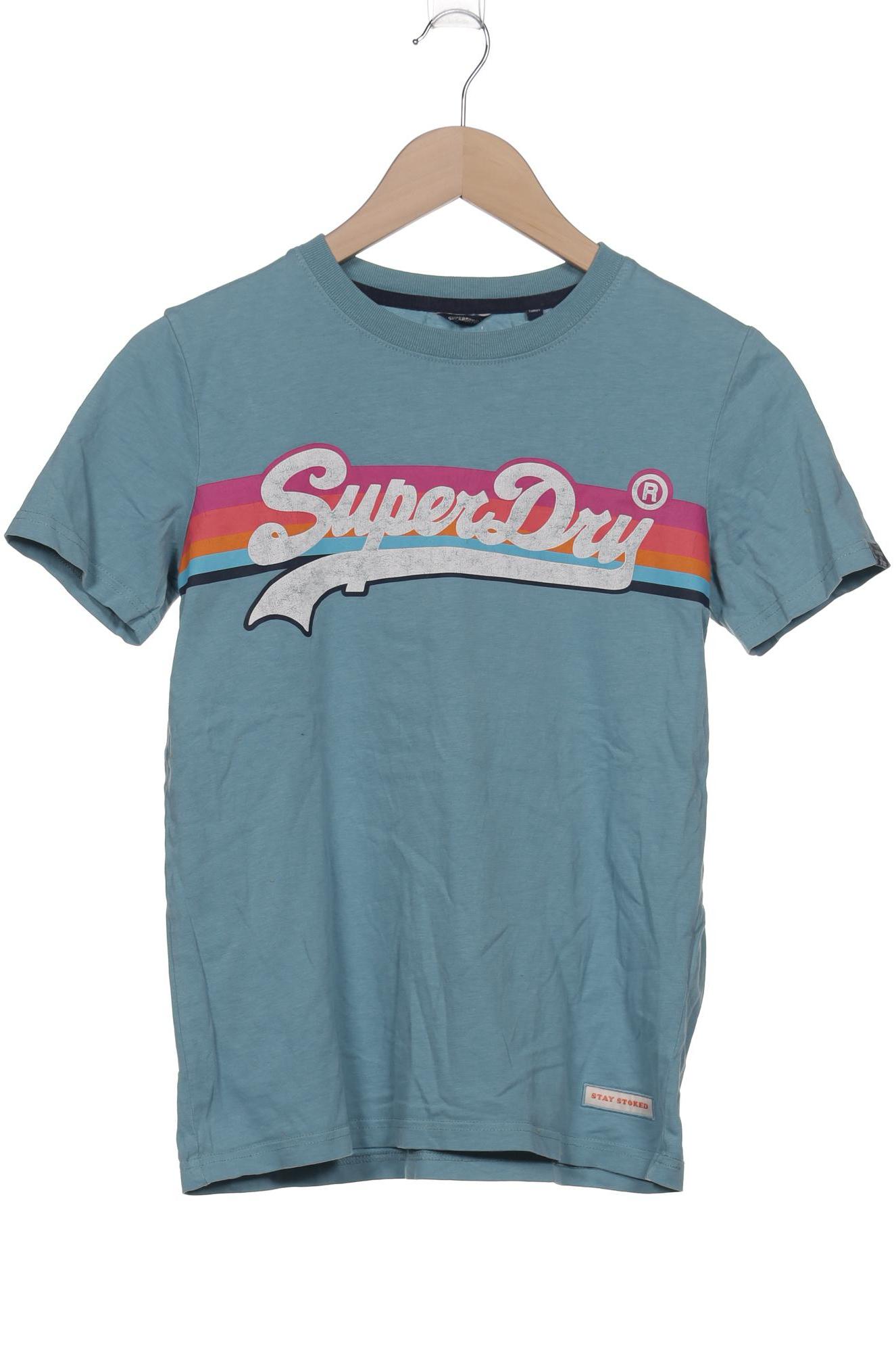 

Superdry Damen T-Shirt, blau, Gr. 34