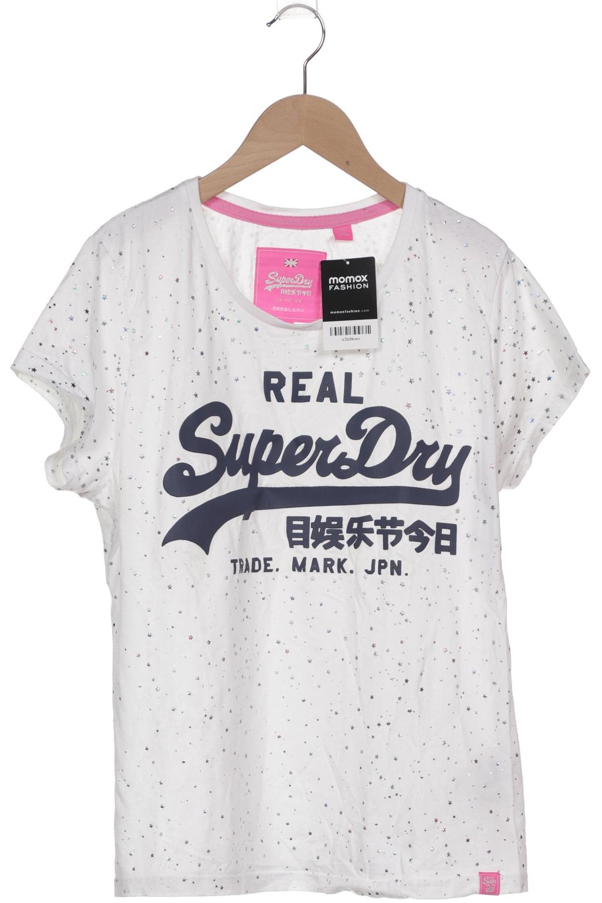 

Superdry Damen T-Shirt, weiß, Gr. 44