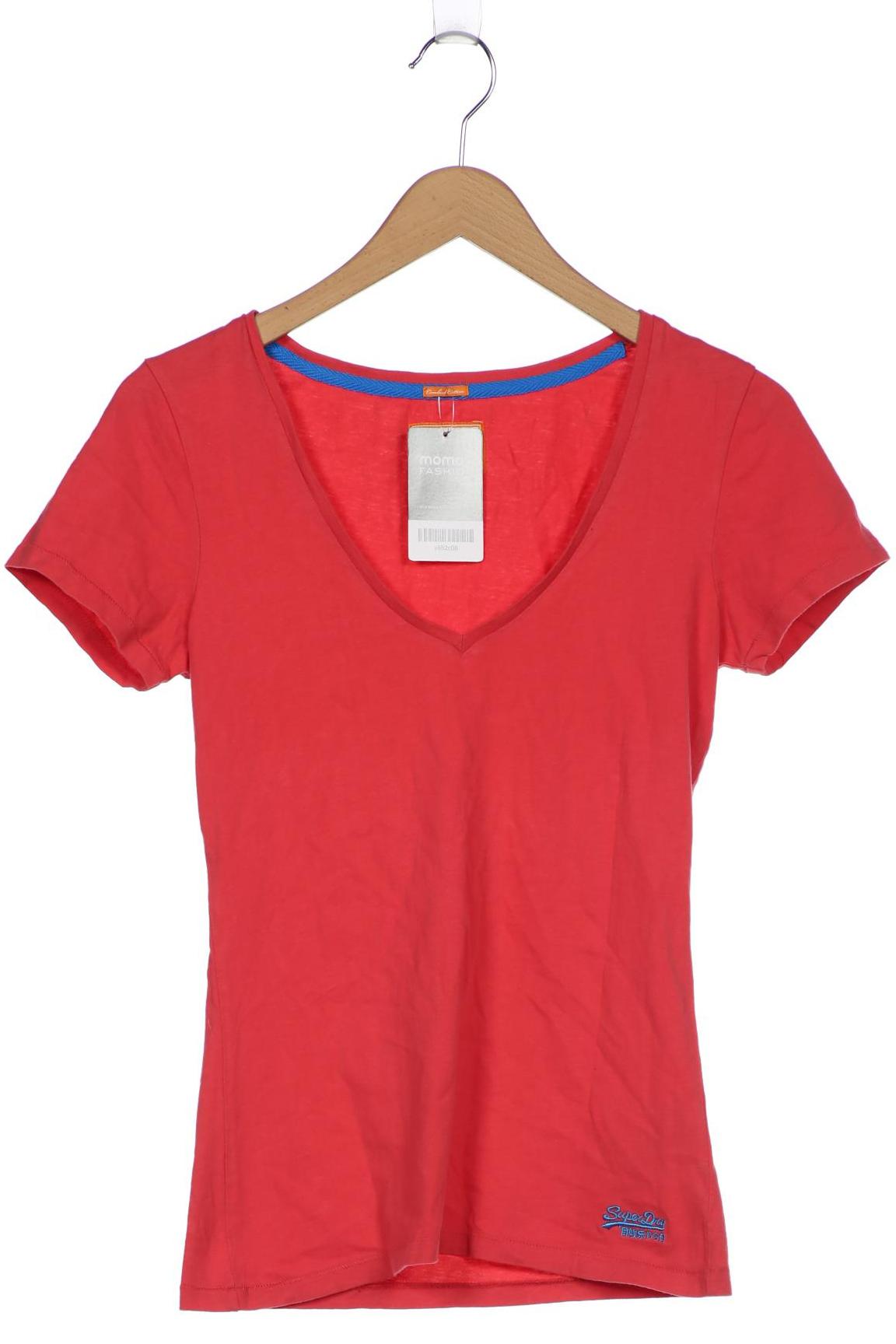 

Superdry Damen T-Shirt, rot, Gr. 36
