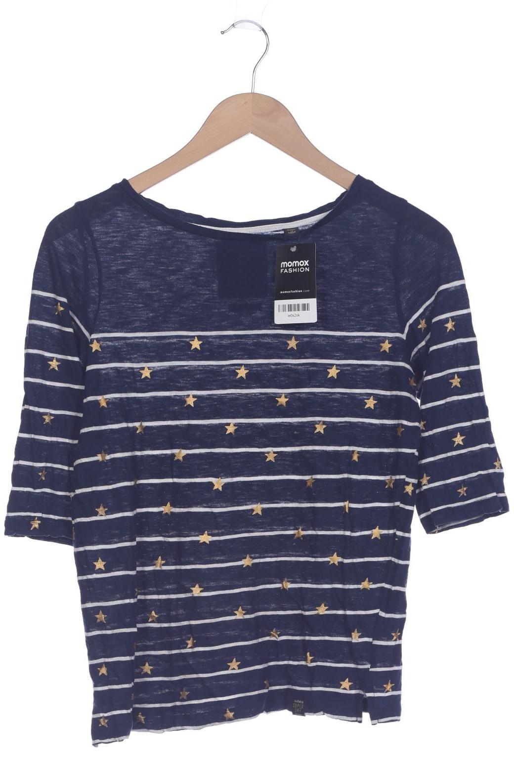 

Superdry Damen T-Shirt, marineblau, Gr. 36