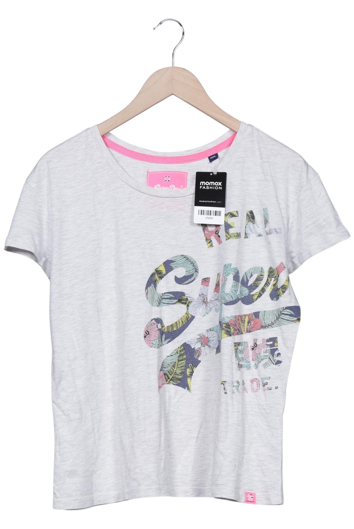

Superdry Damen T-Shirt, grau, Gr. 42