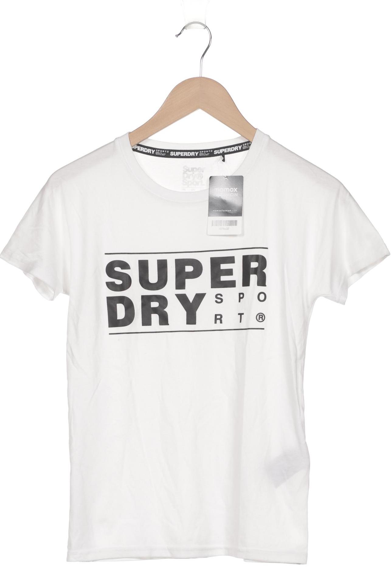 

Superdry Damen T-Shirt, weiß, Gr. 36