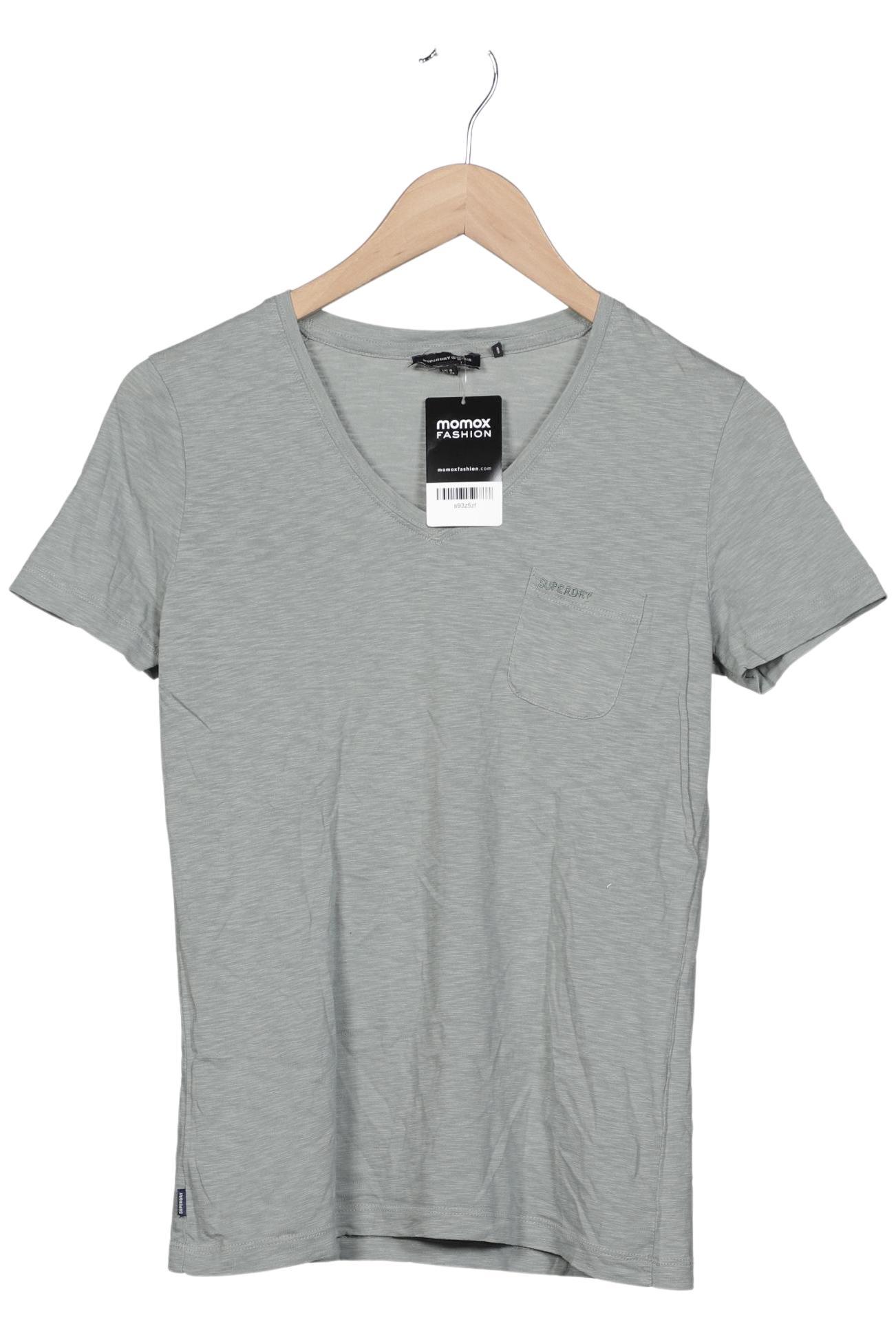 

Superdry Damen T-Shirt, grün, Gr. 36