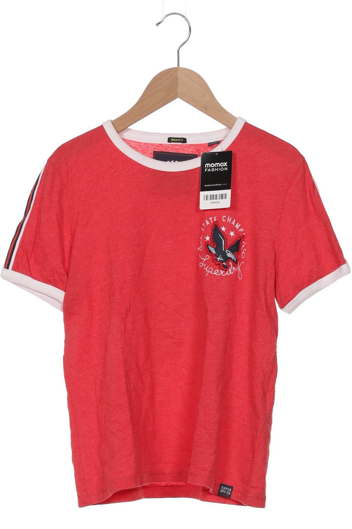 

Superdry Damen T-Shirt, rot, Gr. 36