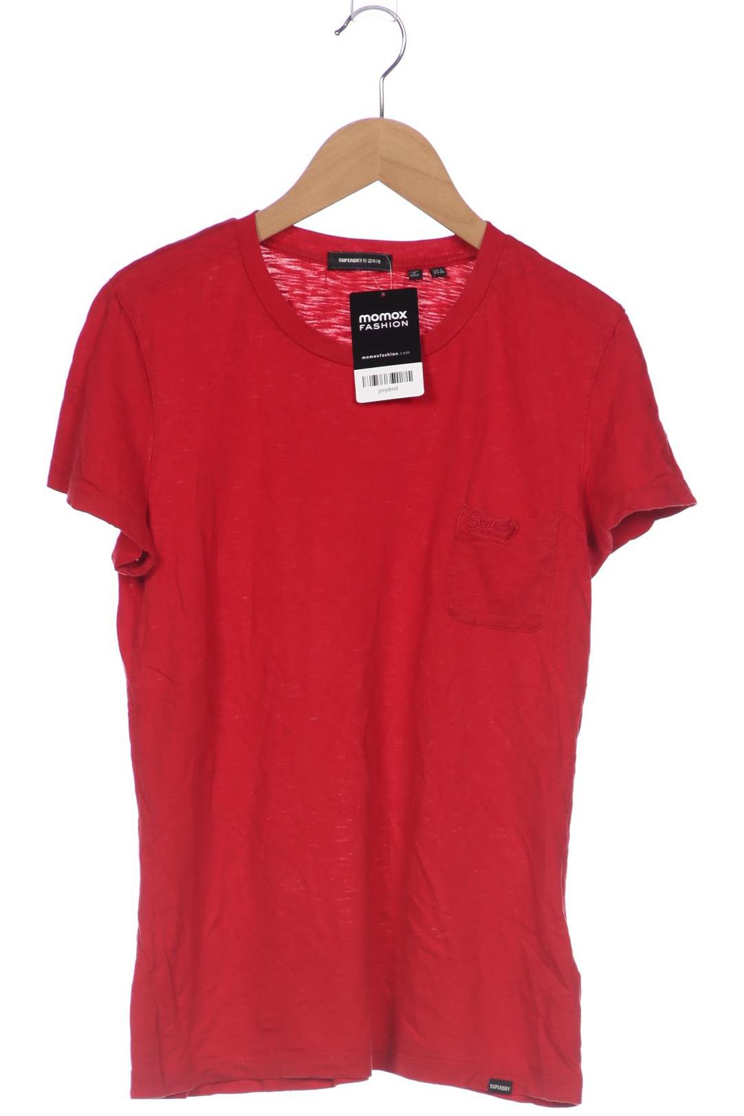 

Superdry Damen T-Shirt, rot, Gr. 36