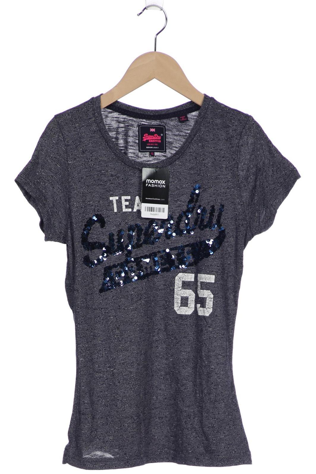 

Superdry Damen T-Shirt, marineblau, Gr. 36
