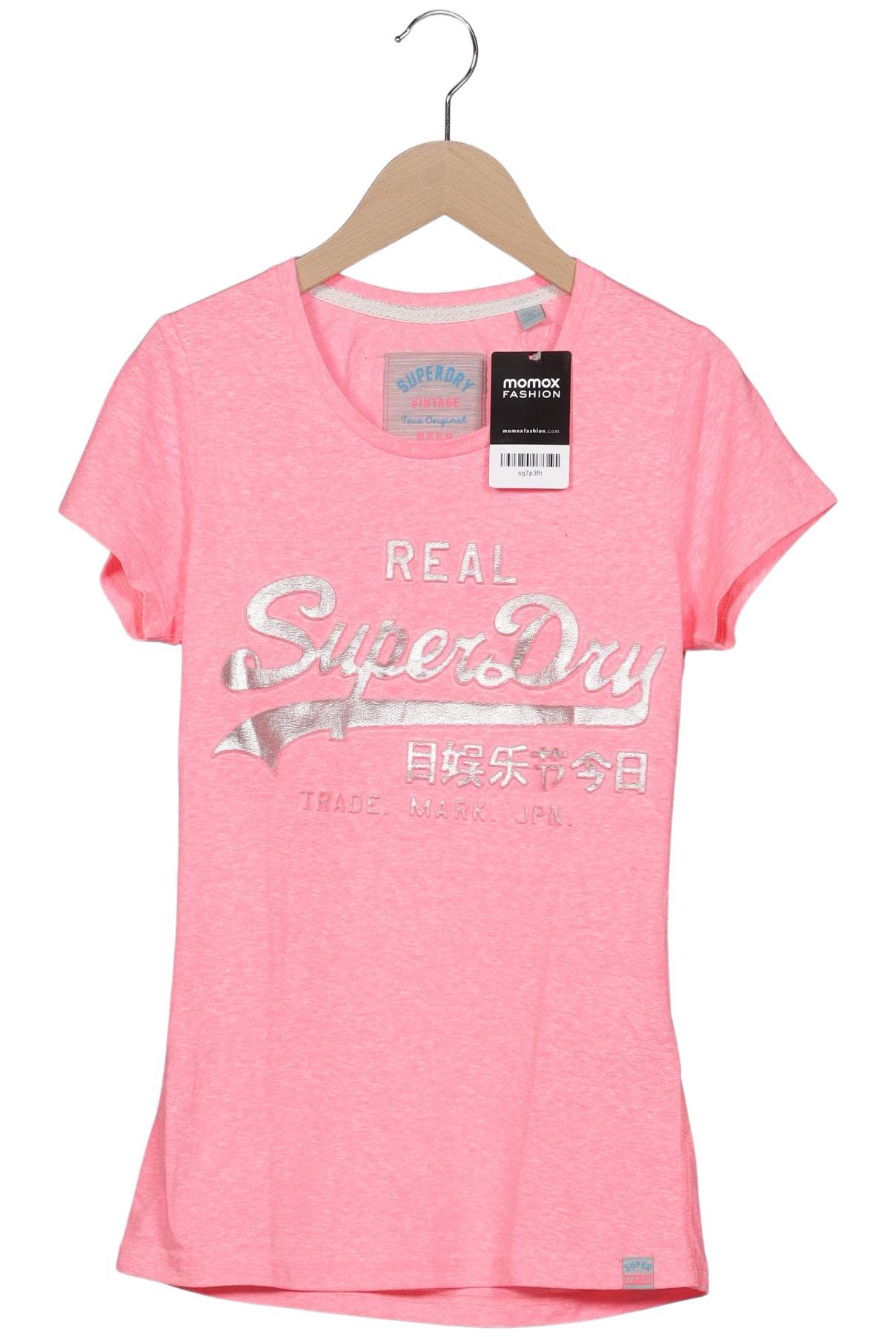 

Superdry Damen T-Shirt, pink, Gr. 38