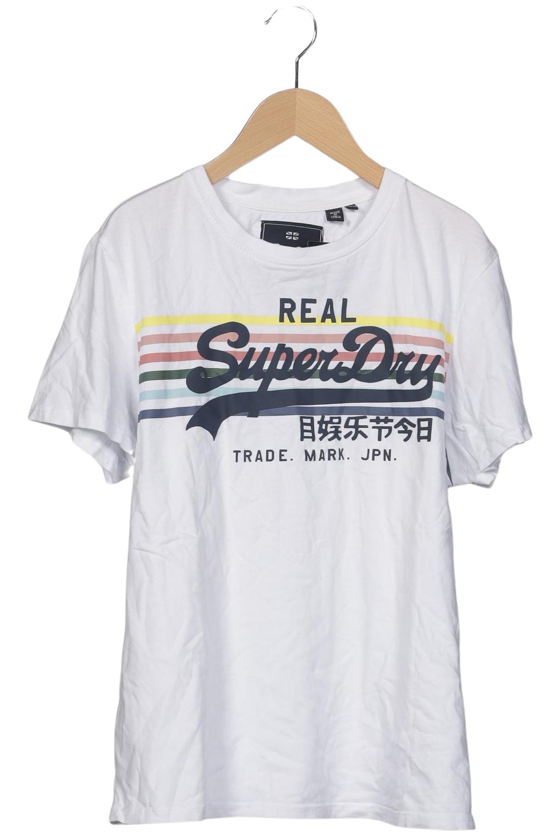 

Superdry Damen T-Shirt, weiß, Gr. 44