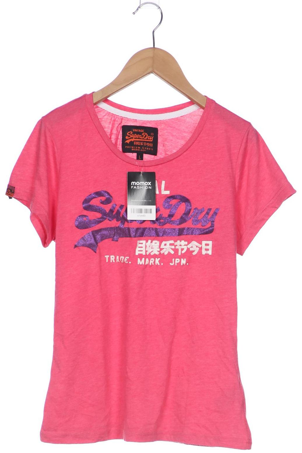 

Superdry Damen T-Shirt, pink, Gr. 42