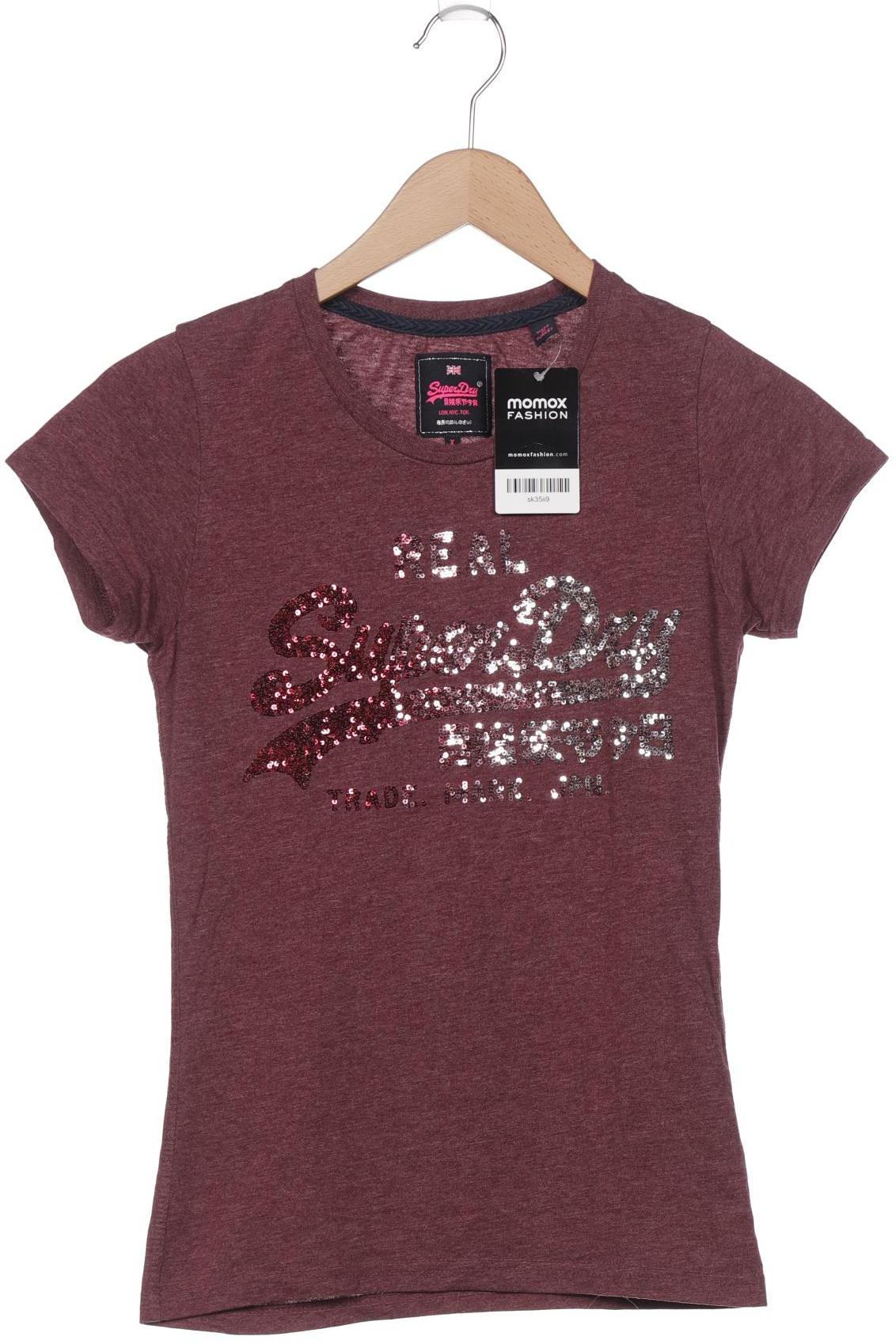 

Superdry Damen T-Shirt, bordeaux