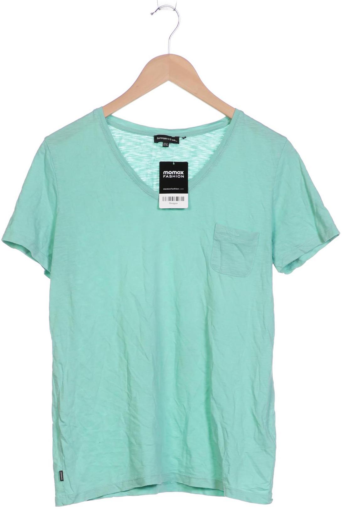 

Superdry Damen T-Shirt, grün, Gr. 40