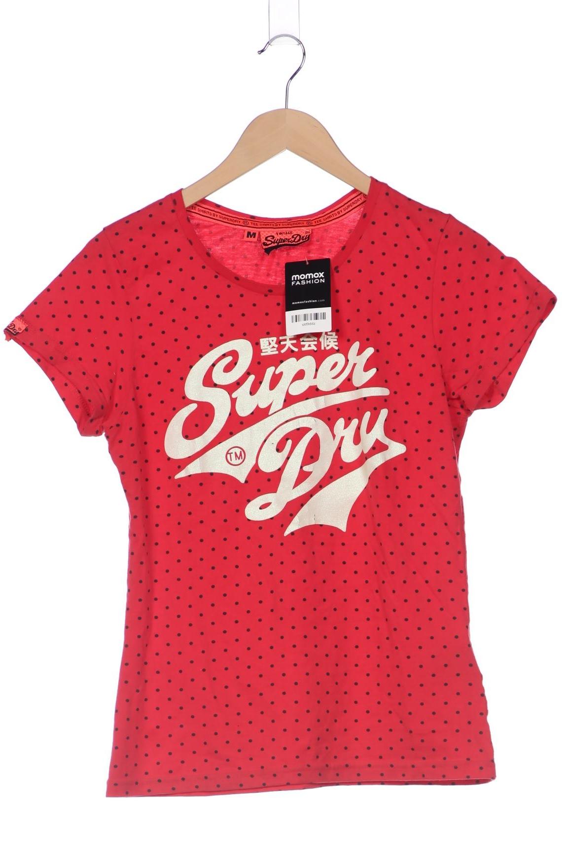 

Superdry Damen T-Shirt, rot, Gr. 38