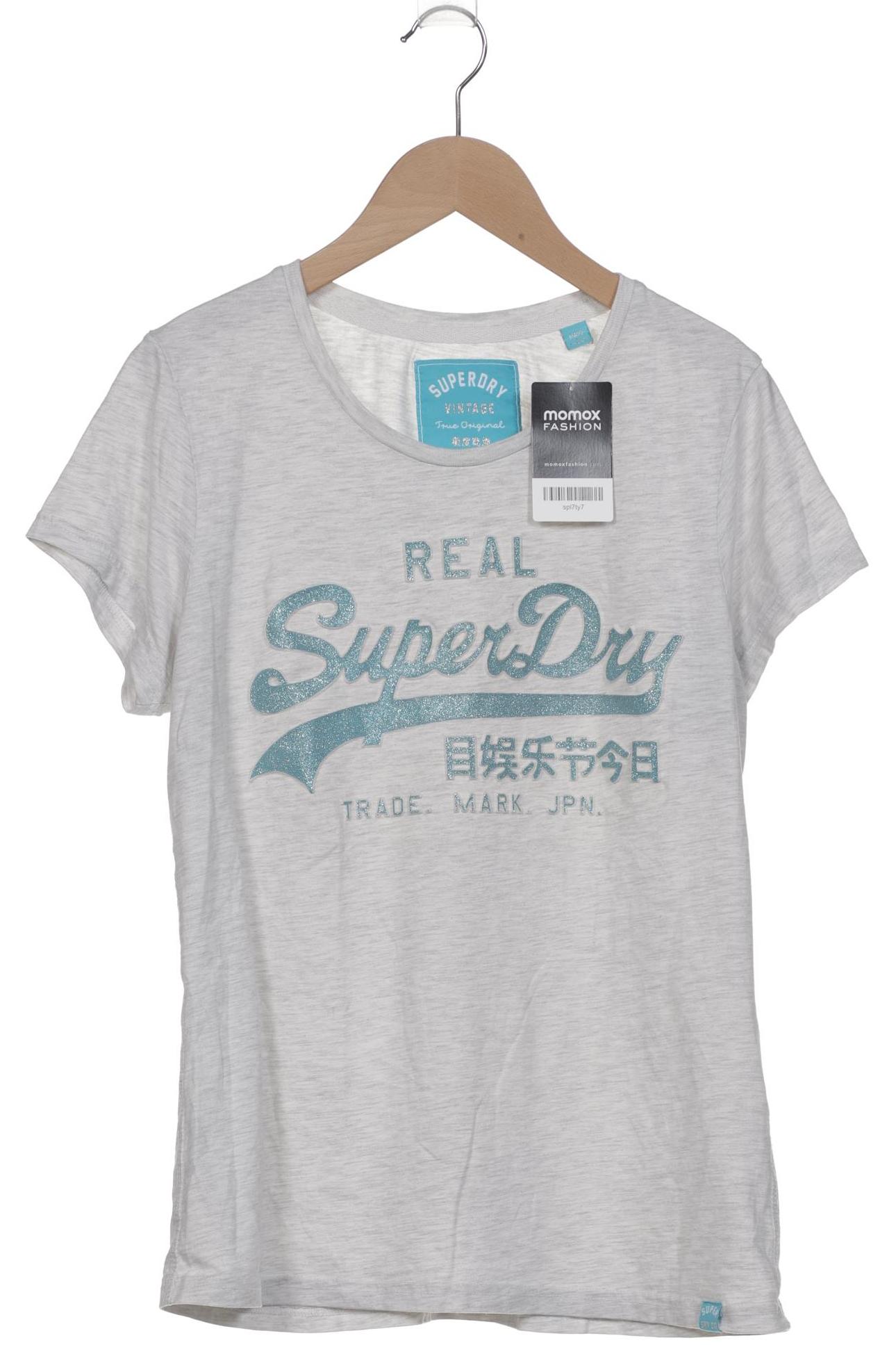 

Superdry Damen T-Shirt, grau, Gr. 42