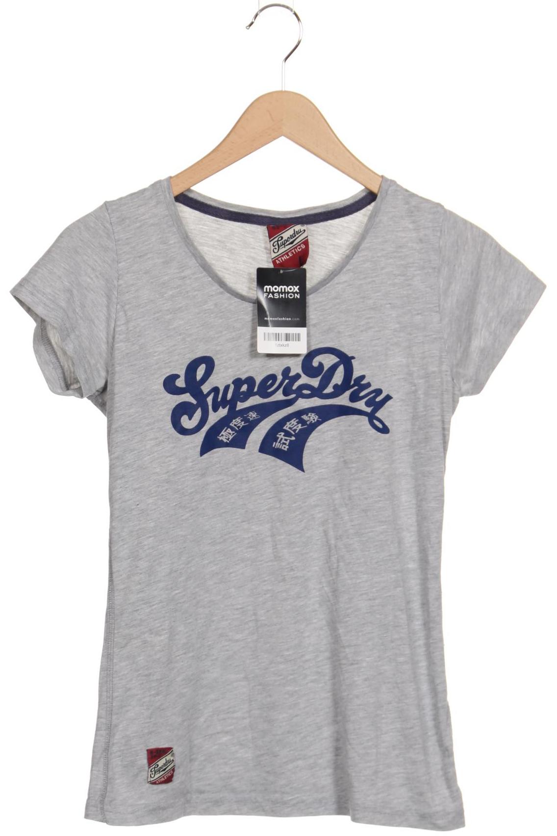 

Superdry Damen T-Shirt, grau, Gr. 42