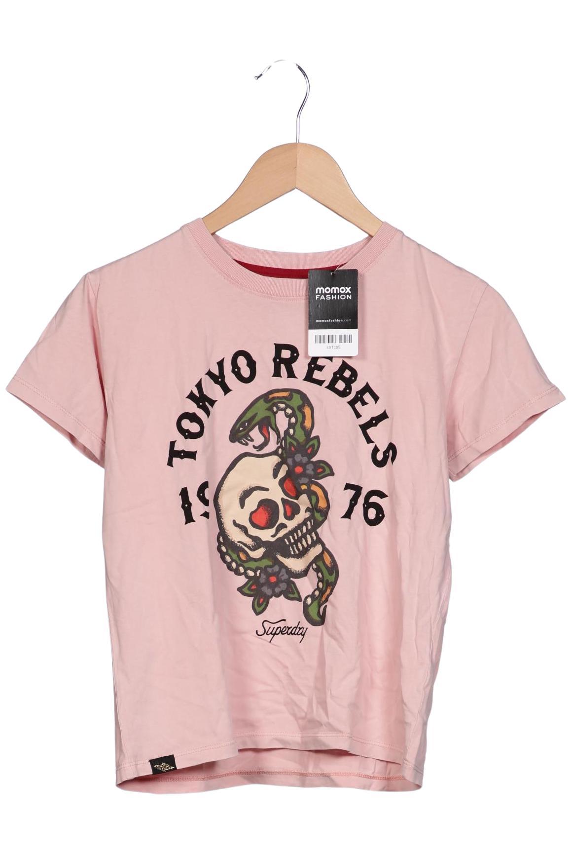 

Superdry Damen T-Shirt, pink, Gr. 40