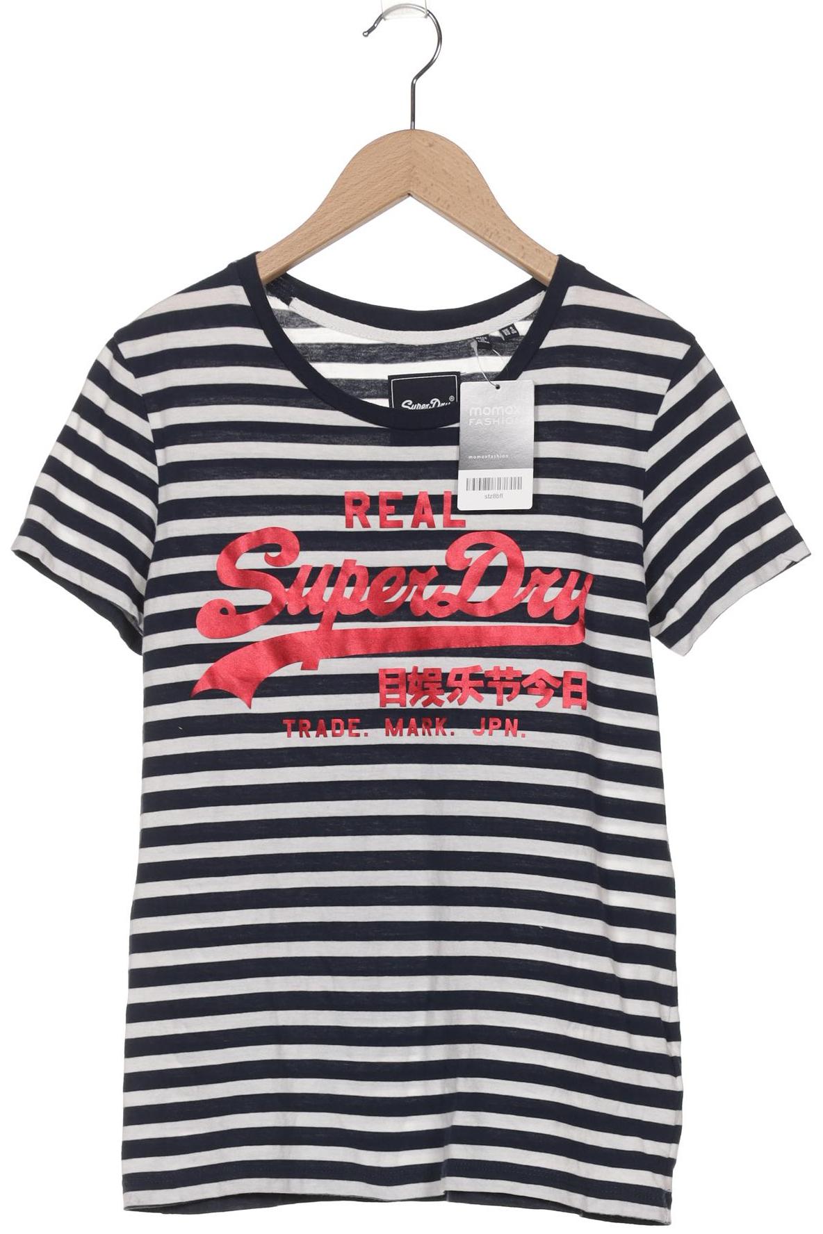 

Superdry Damen T-Shirt, marineblau, Gr. 36