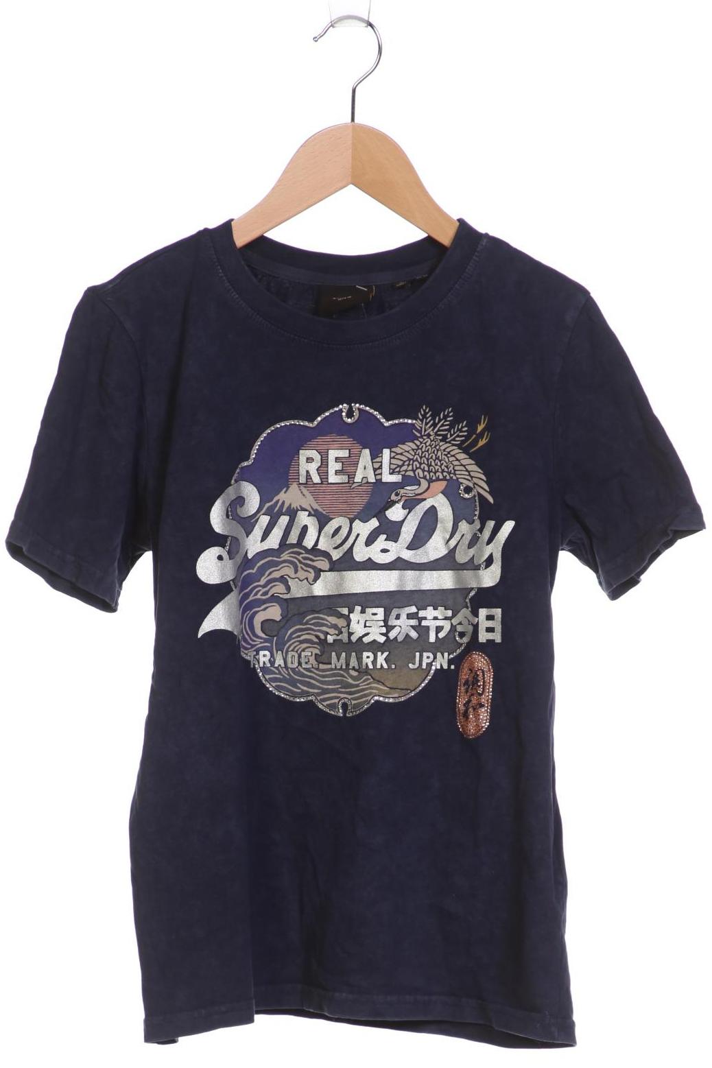

Superdry Damen T-Shirt, marineblau