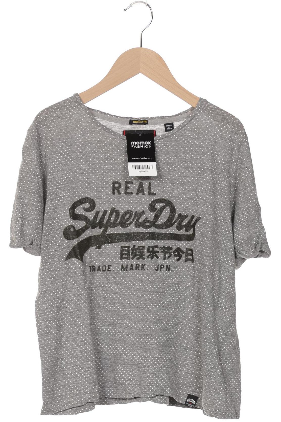 

Superdry Damen T-Shirt, grau, Gr. 38