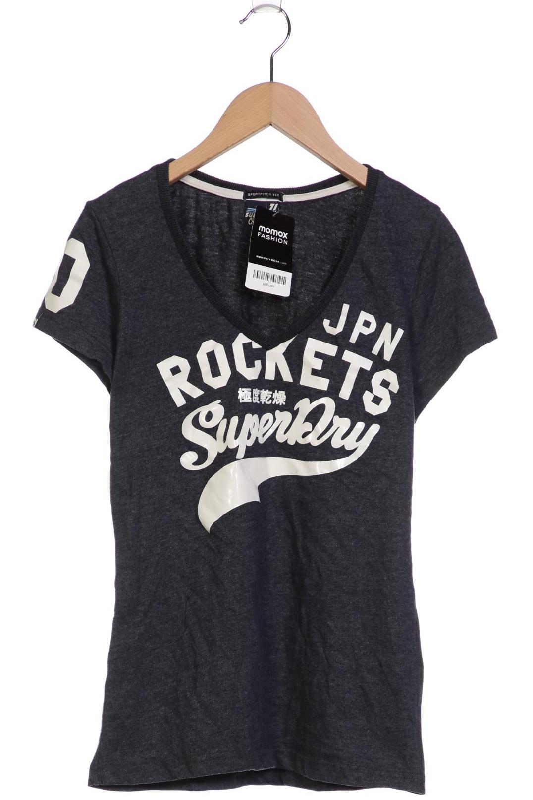 

Superdry Damen T-Shirt, grau, Gr. 42