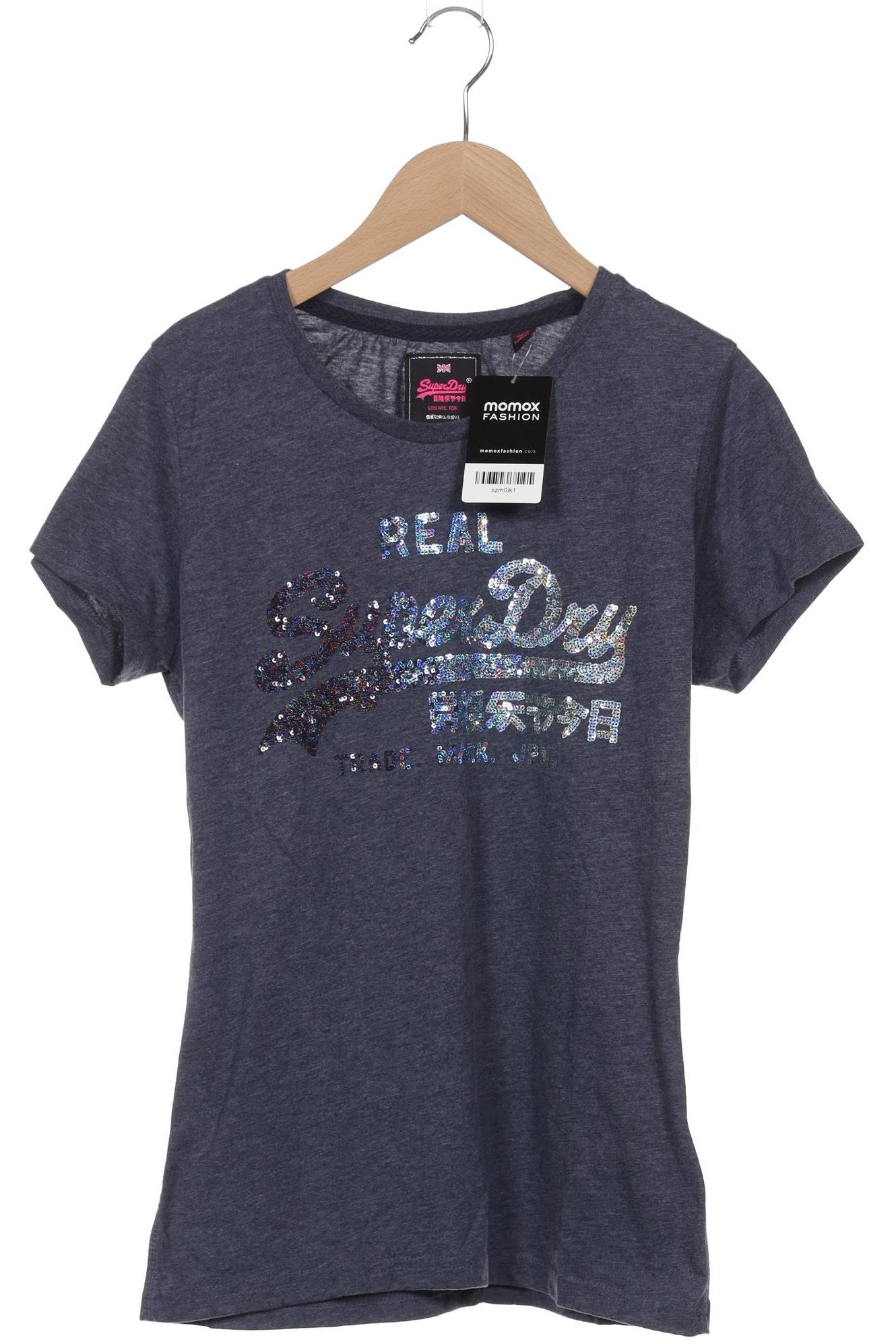 

Superdry Damen T-Shirt, marineblau, Gr. 42