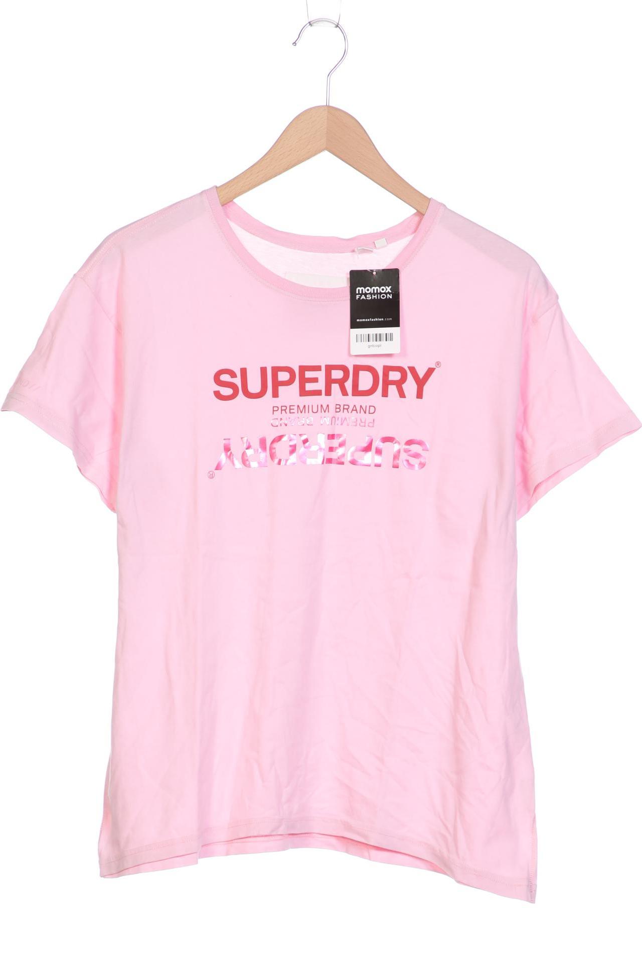 

Superdry Damen T-Shirt, pink, Gr. 42