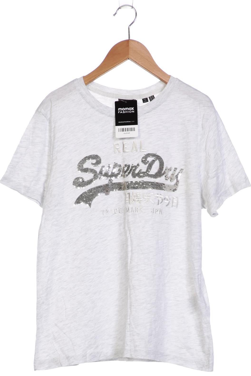 

Superdry Damen T-Shirt, grau, Gr. 42