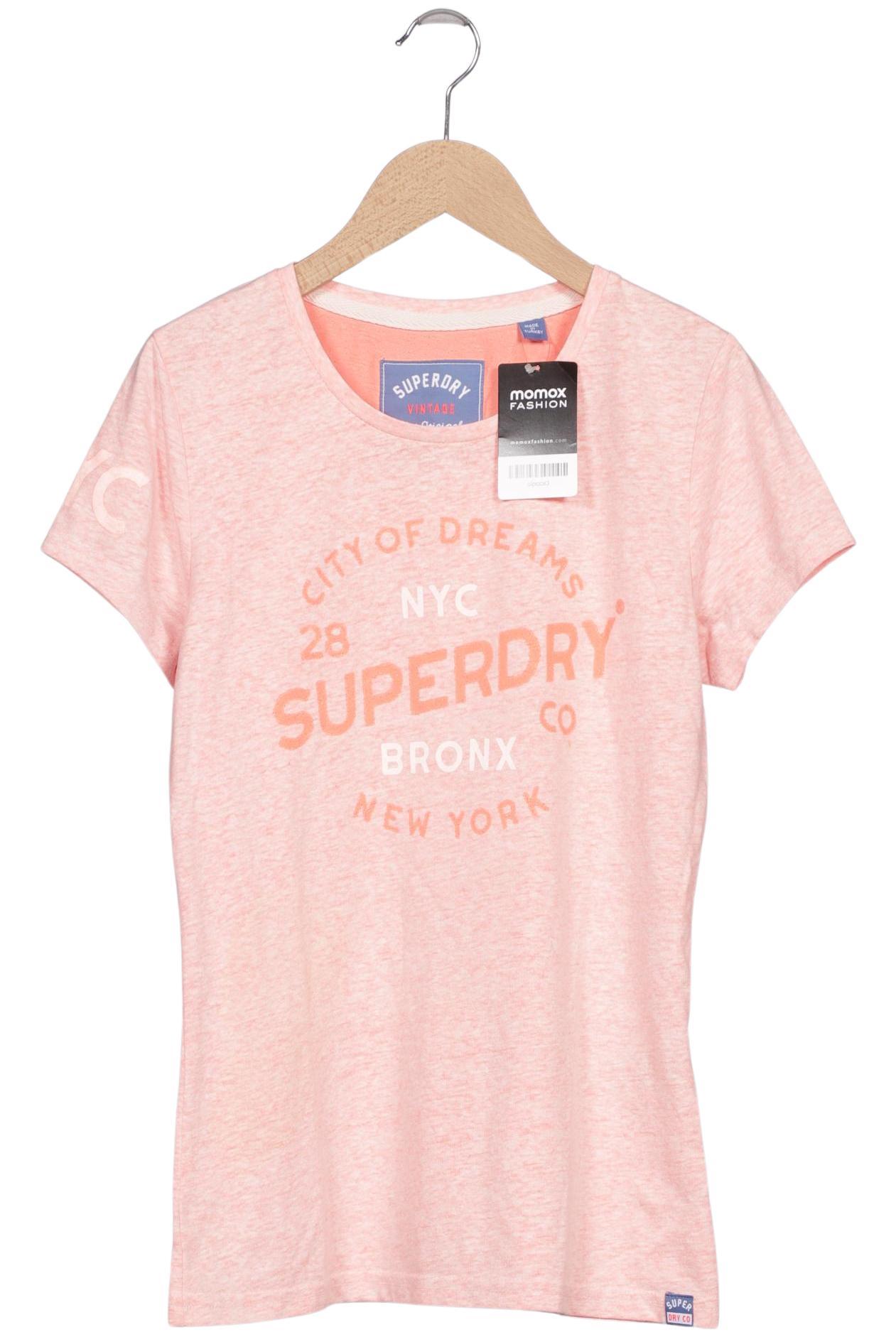 

Superdry Damen T-Shirt, pink, Gr. uni