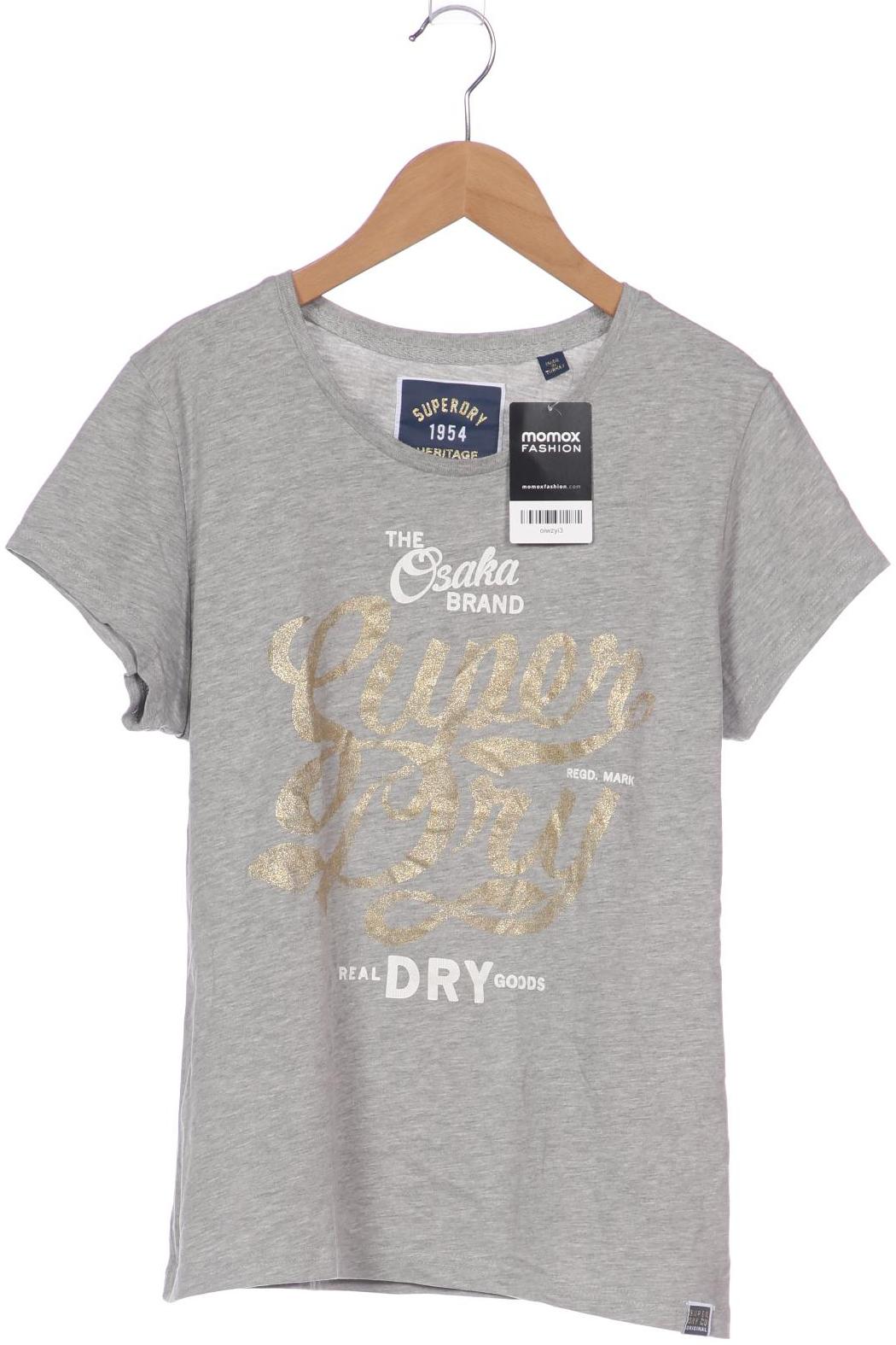 

Superdry Damen T-Shirt, grau, Gr. 44