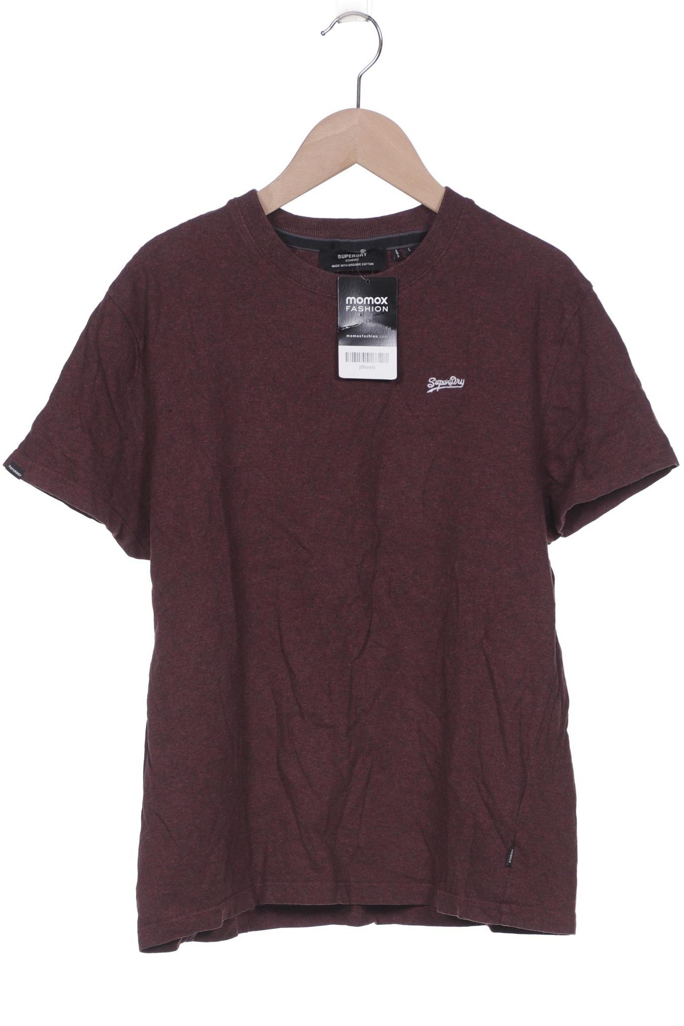 

Superdry Damen T-Shirt, bordeaux, Gr. 42