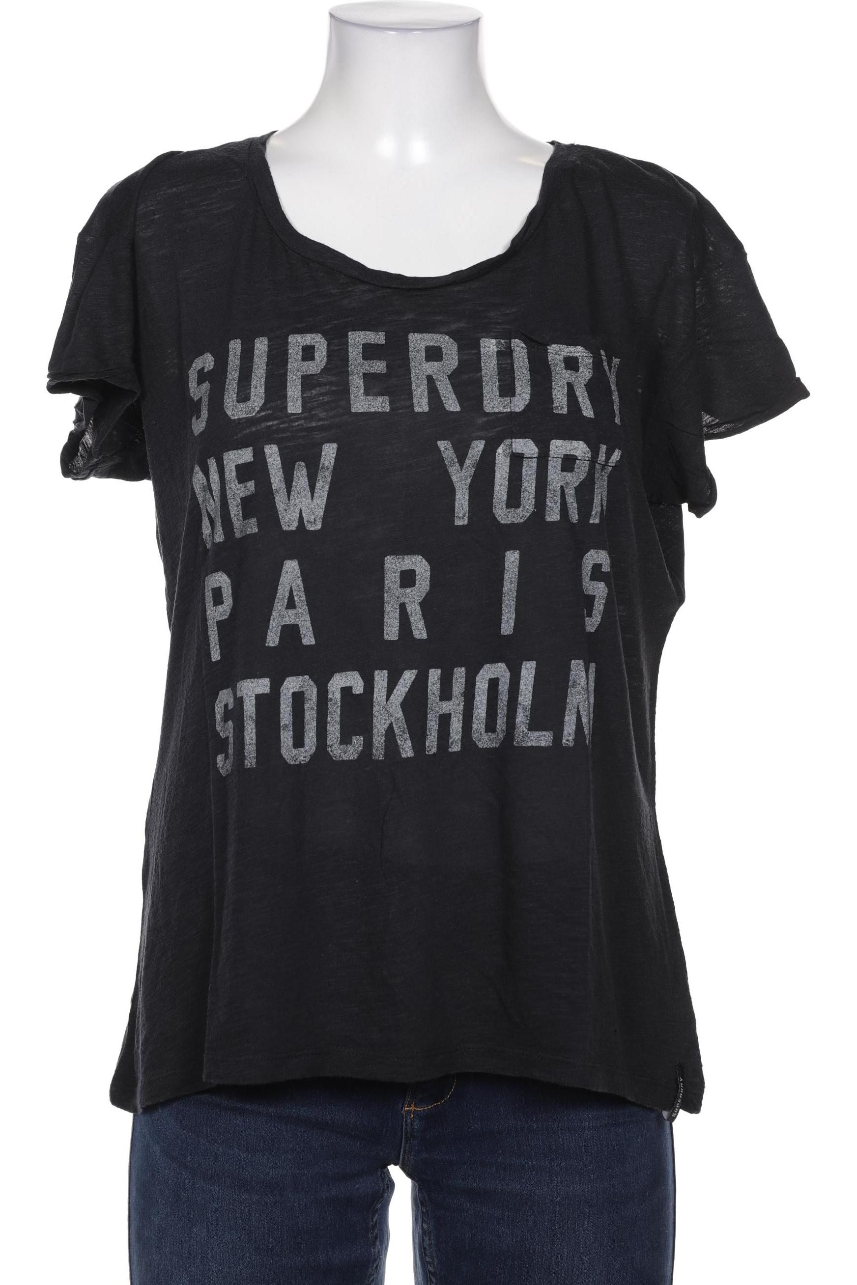 

Superdry Damen T-Shirt, schwarz