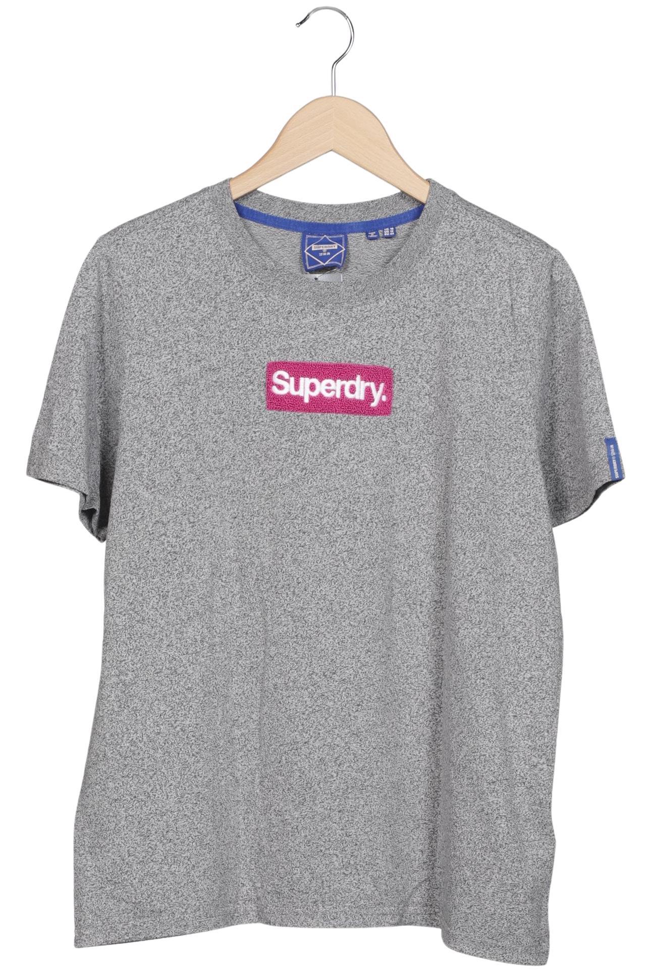 

Superdry Damen T-Shirt, grau, Gr. 44