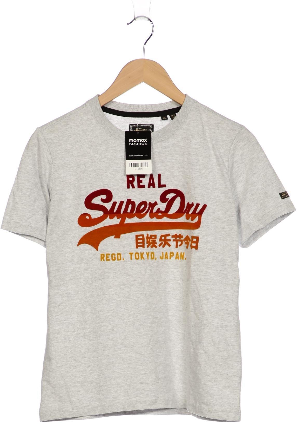 

Superdry Damen T-Shirt, grau, Gr. 38