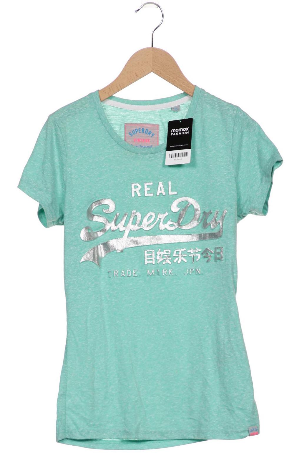 

Superdry Damen T-Shirt, hellgrün