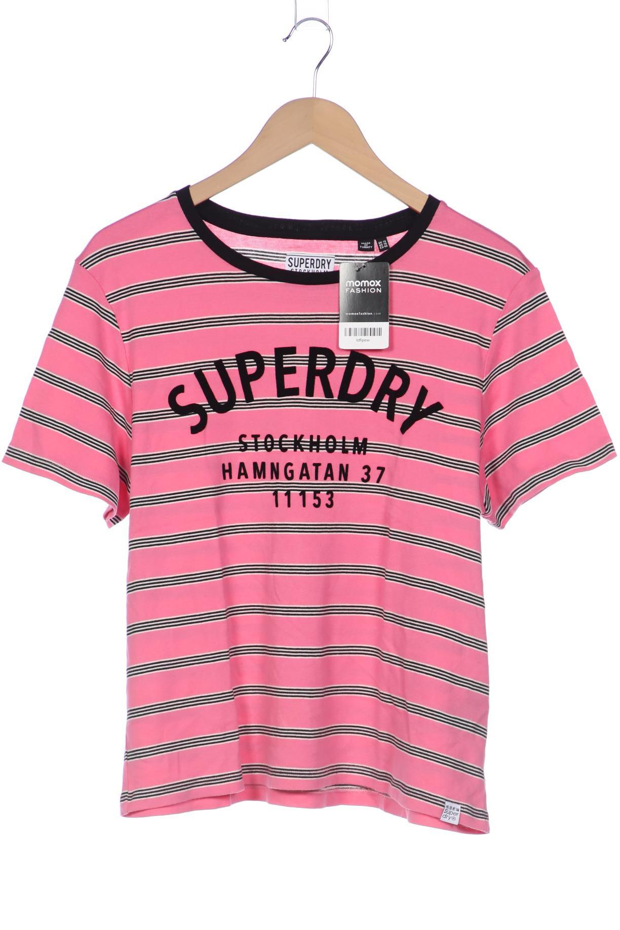 

Superdry Damen T-Shirt, pink, Gr. 42