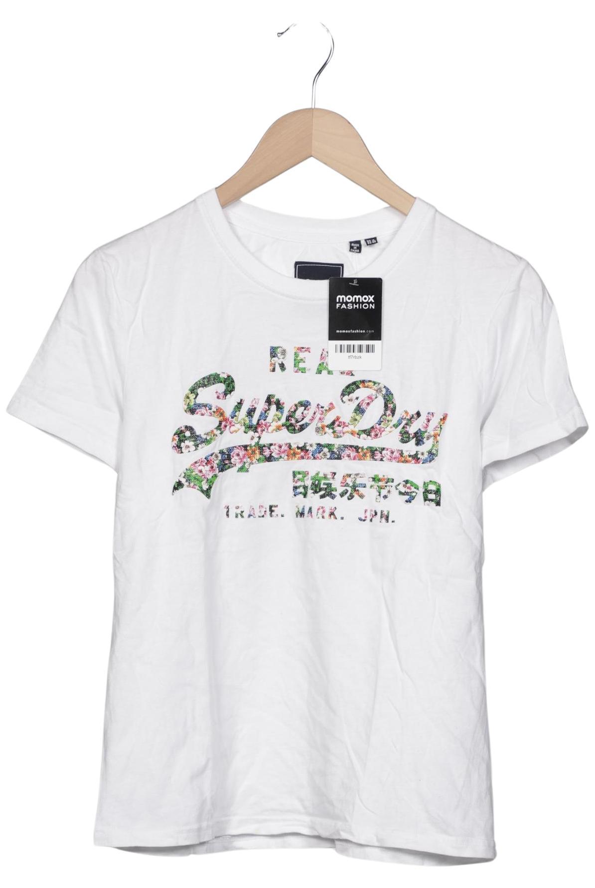

Superdry Damen T-Shirt, weiß, Gr. 40