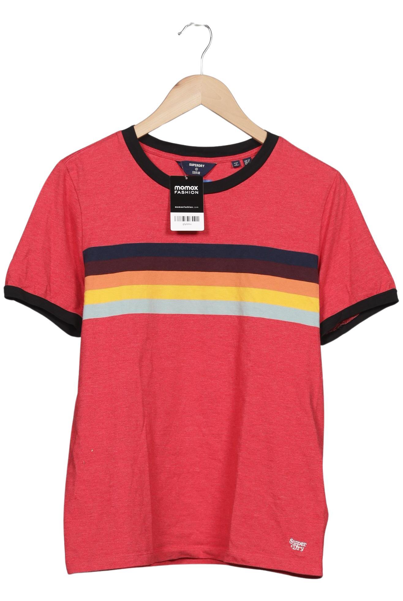 

Superdry Damen T-Shirt, rot, Gr. 40