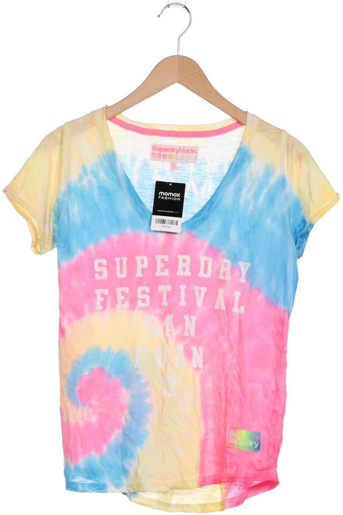 

Superdry Damen T-Shirt, mehrfarbig, Gr. 34