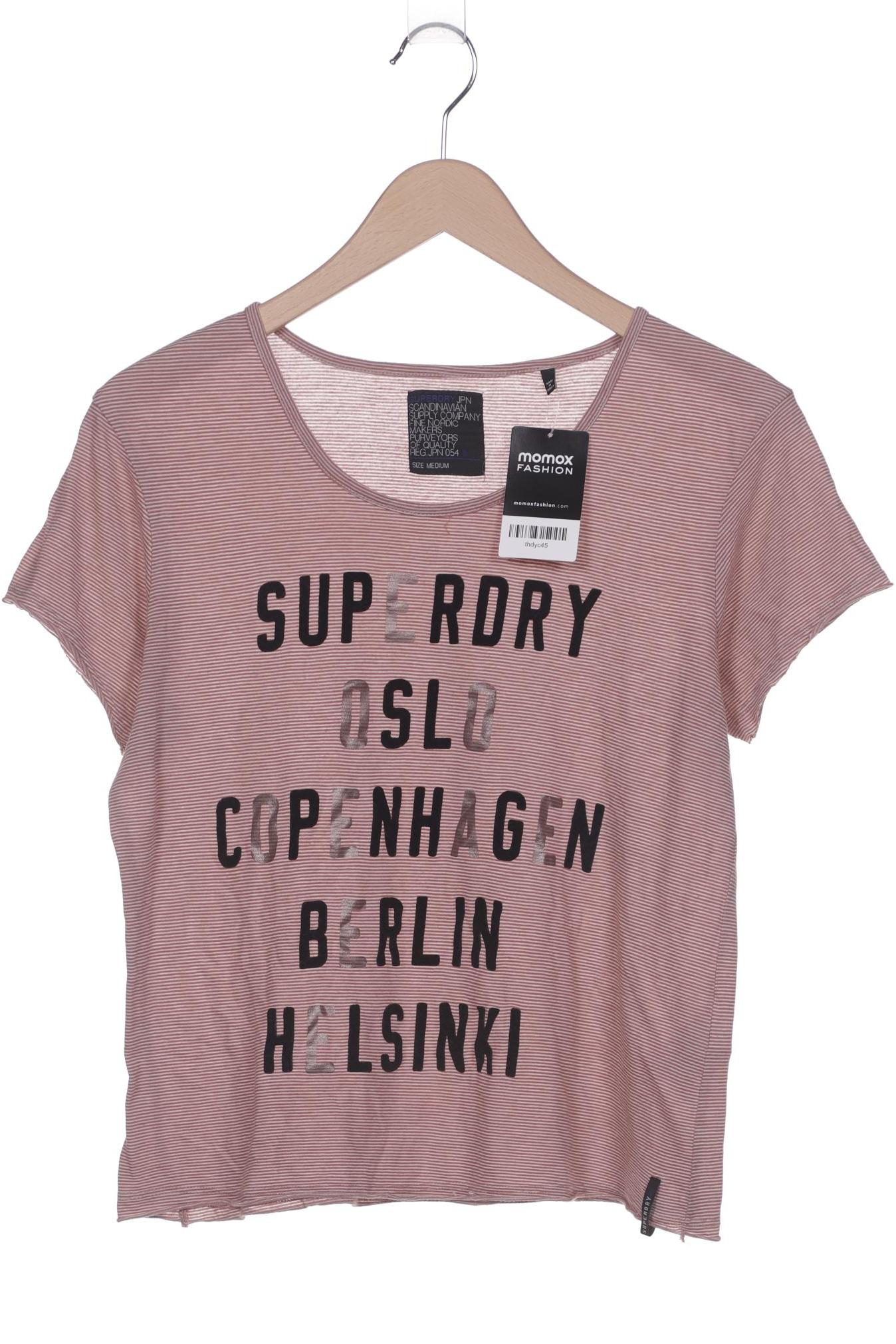 

Superdry Damen T-Shirt, pink, Gr. 38