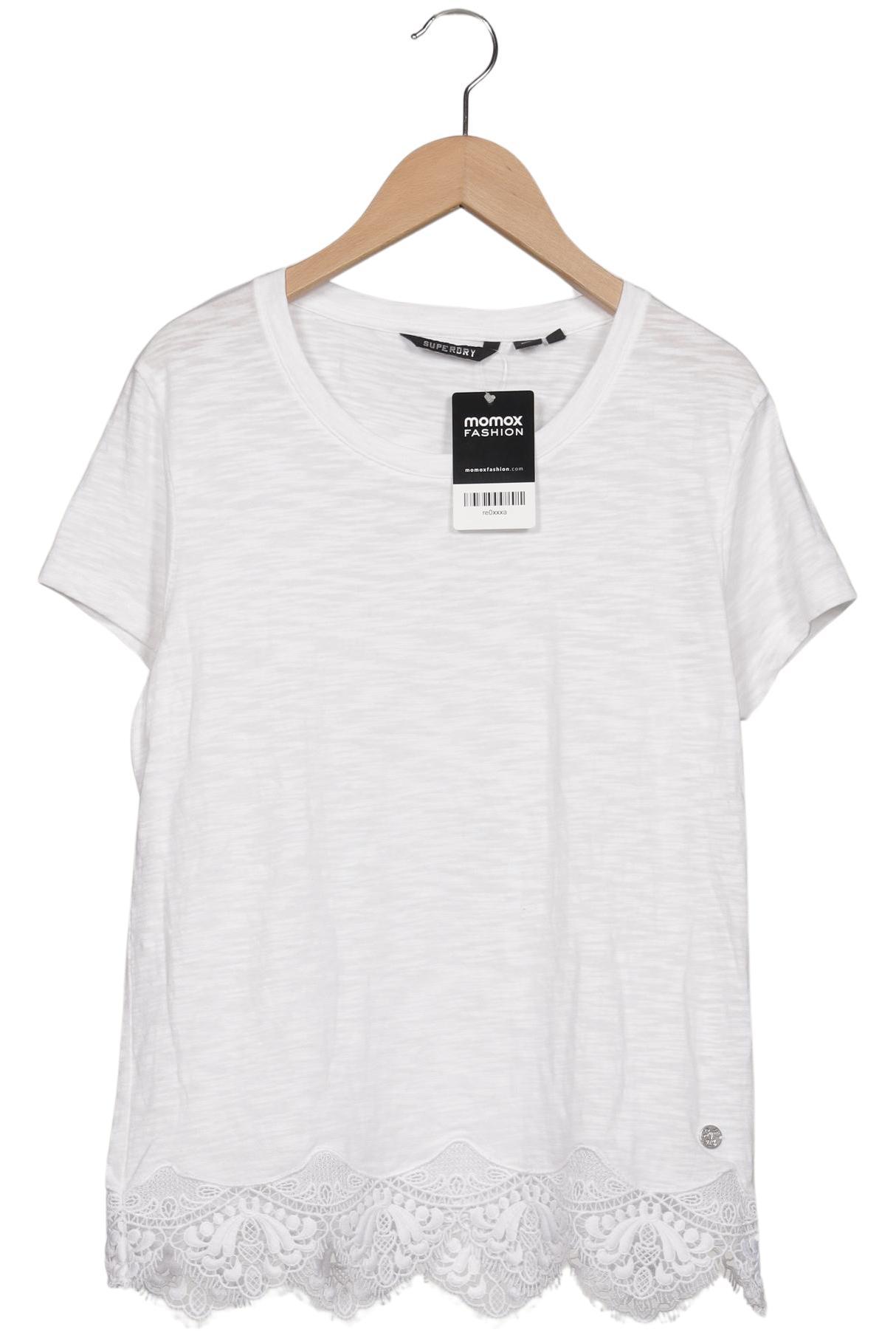 

Superdry Damen T-Shirt, weiß, Gr. 38