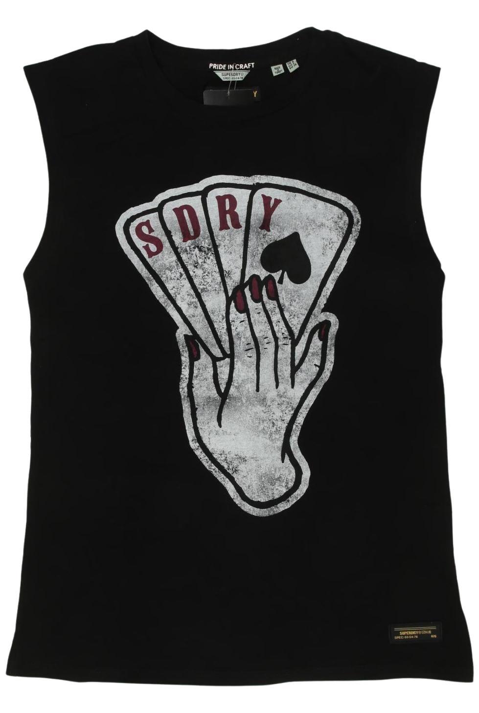 

Superdry Damen T-Shirt, schwarz, Gr. 36