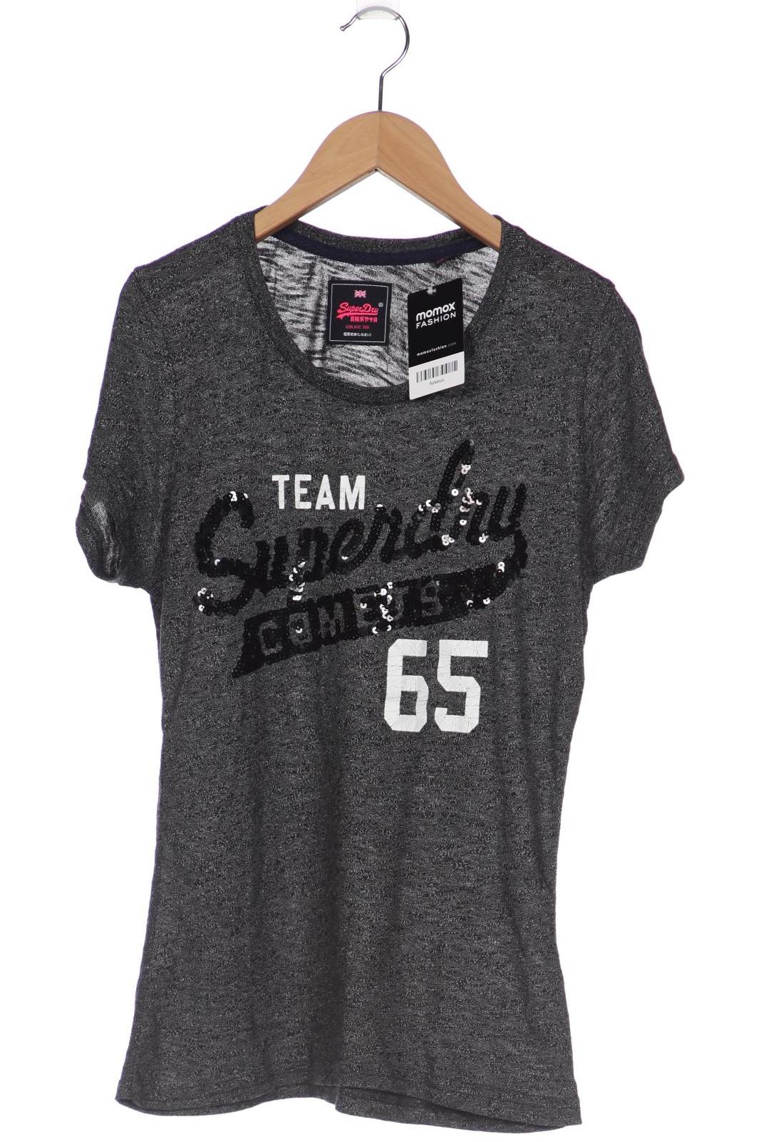 

Superdry Damen T-Shirt, grau, Gr. 36