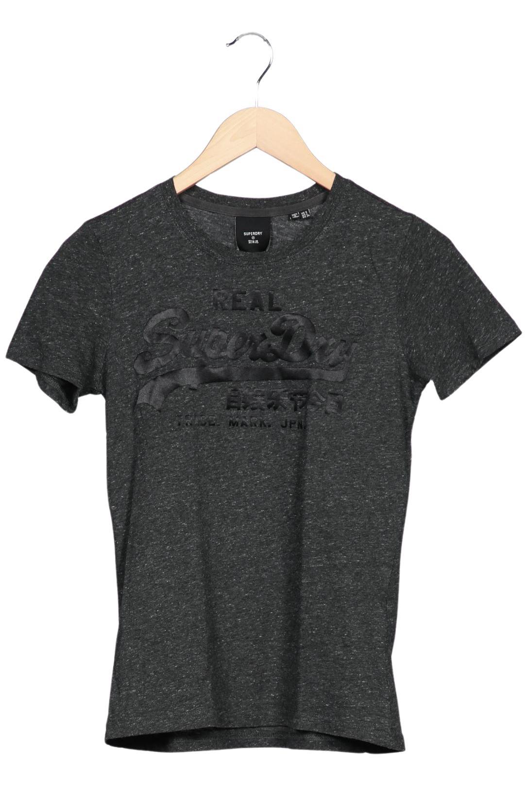 

Superdry Damen T-Shirt, grau, Gr. 36