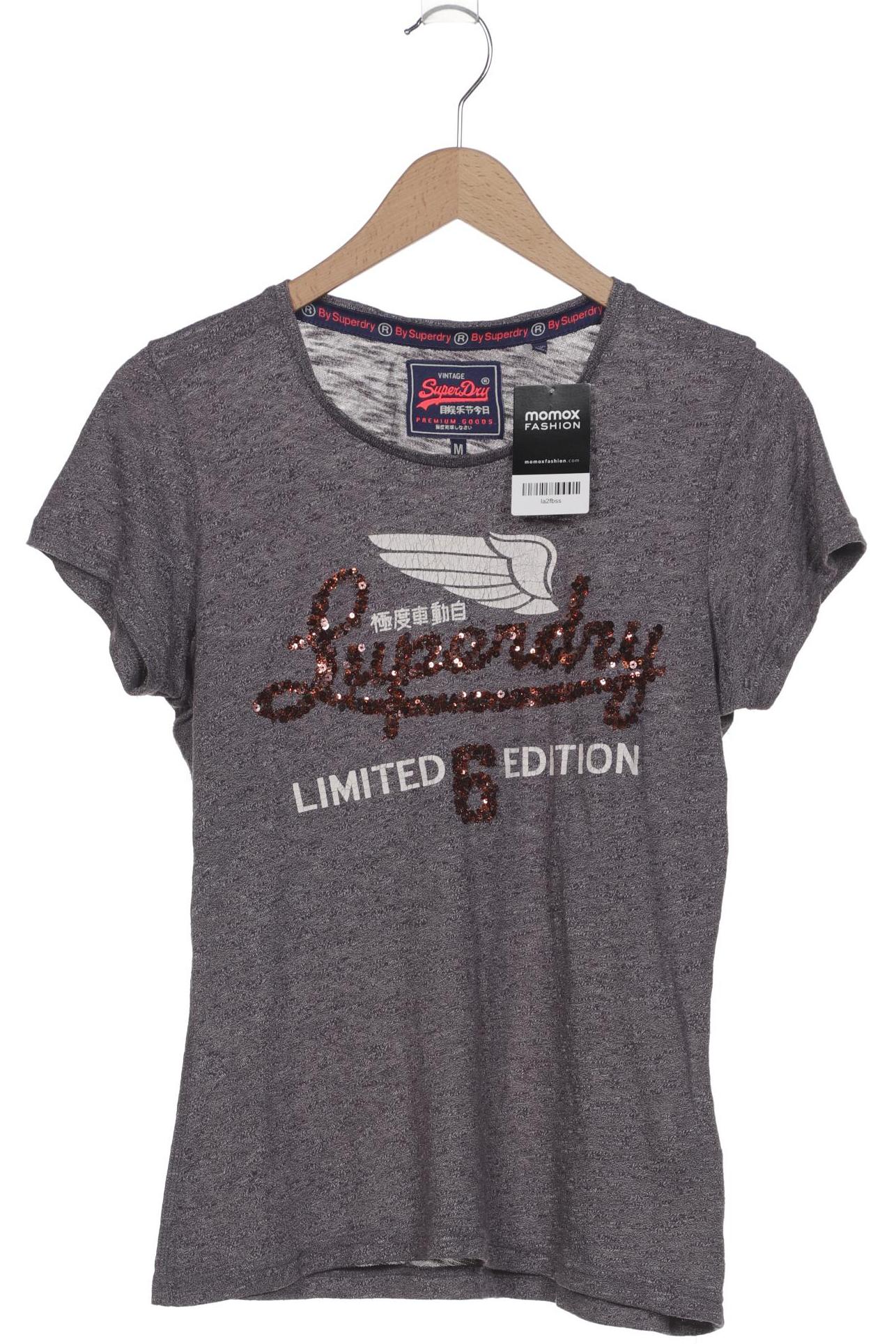 

Superdry Damen T-Shirt, flieder, Gr. 38