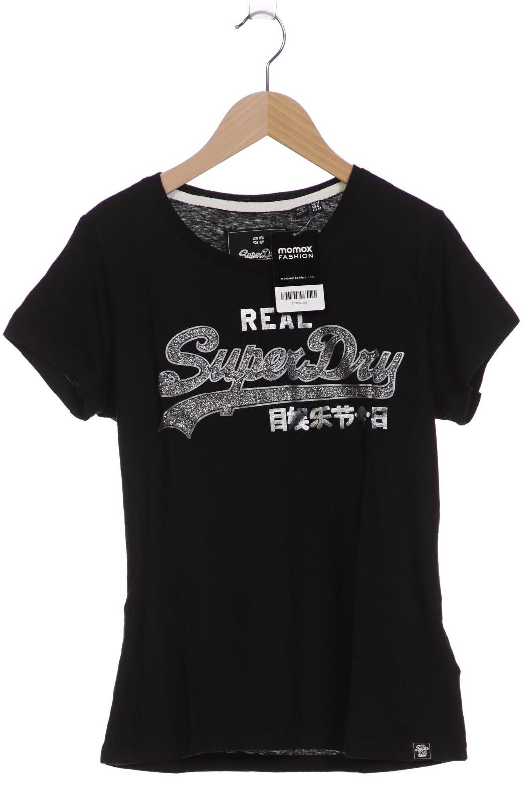 

Superdry Damen T-Shirt, schwarz, Gr. 40