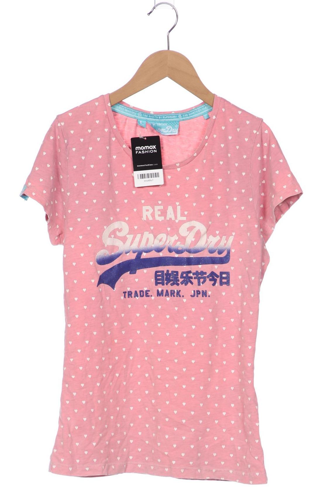 

Superdry Damen T-Shirt, pink, Gr. 42