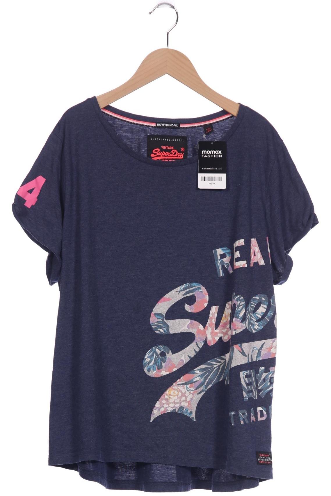 

Superdry Damen T-Shirt, marineblau, Gr. 44
