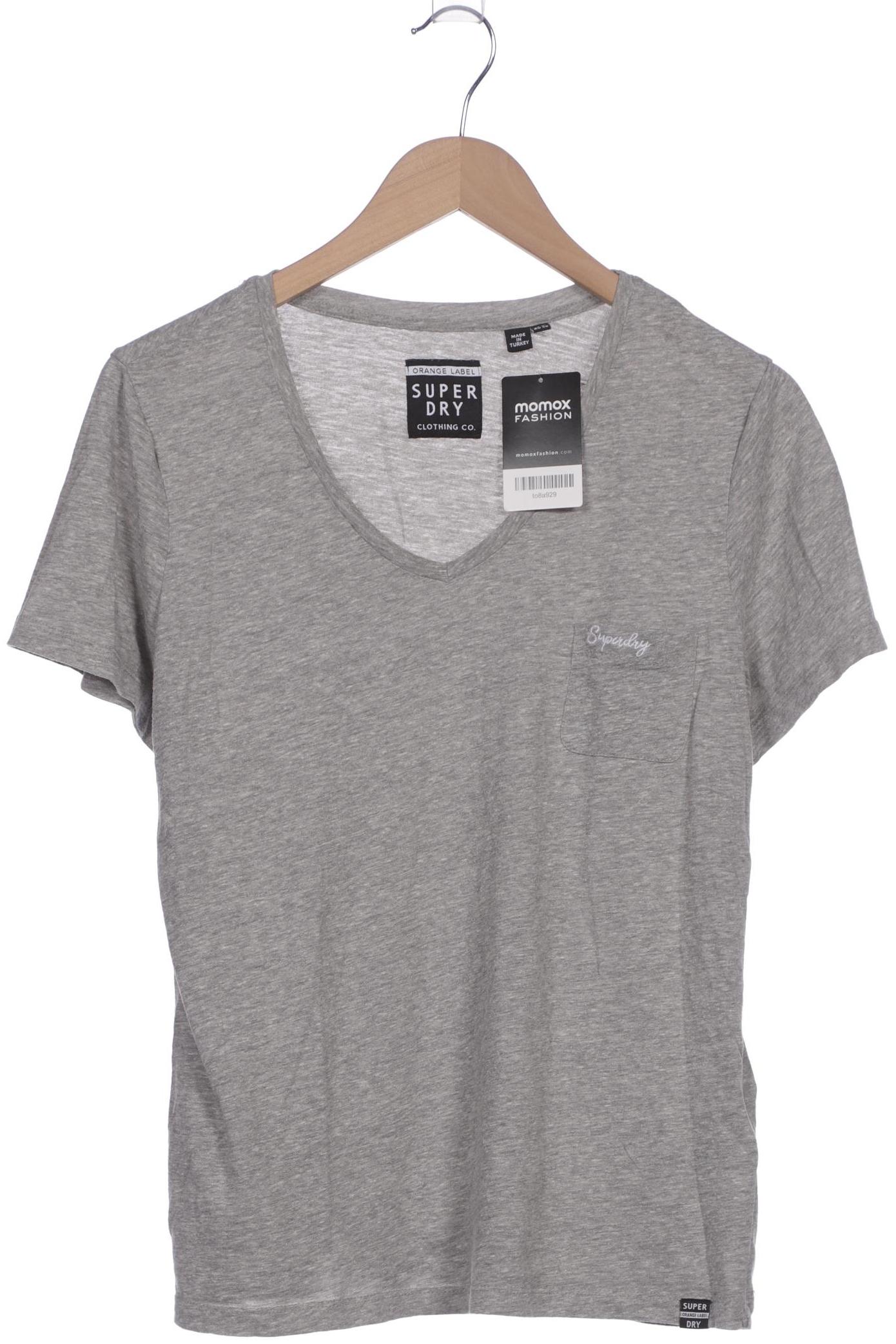 

Superdry Damen T-Shirt, grau, Gr. 40